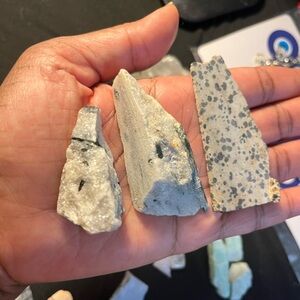 Dalmatian Jasper & Rainbow Moonstone